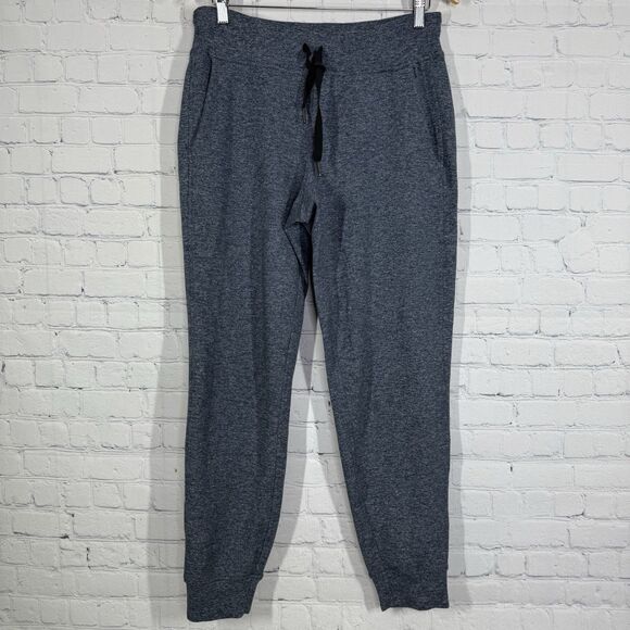 Lululemon Align Jogger Women Size 8 Blue Pants Drawstring High Waist Gym Athlete - Picture 1 of 14